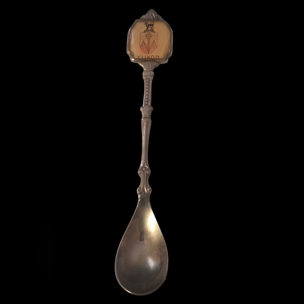 Elegant Silver Souvenir YUKON Spoon Made In HOLLAND 5"